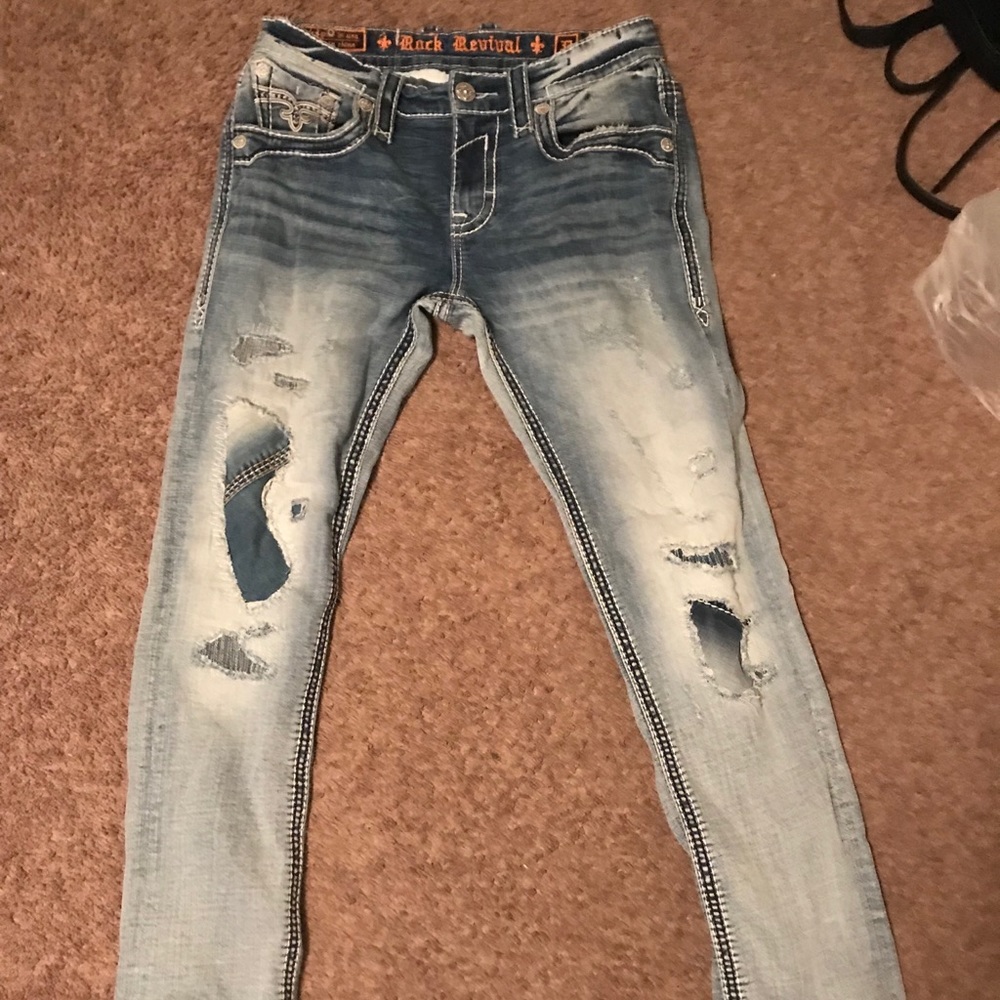 Rock revival jeans